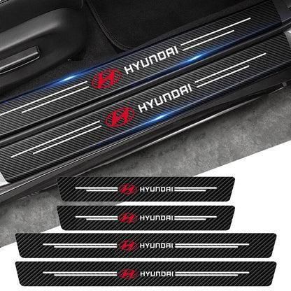 Carbon Fiber Door Sill Protector (Set of 2)